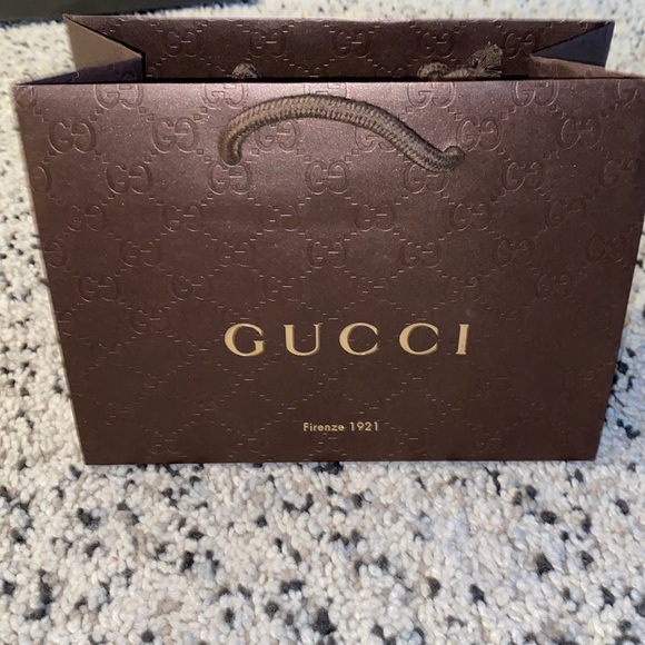 Authentic GUCCI Shopping bag brown smaller - Picture 1 of 3